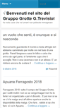 Mobile Screenshot of gruppogrottetrevisiol.org
